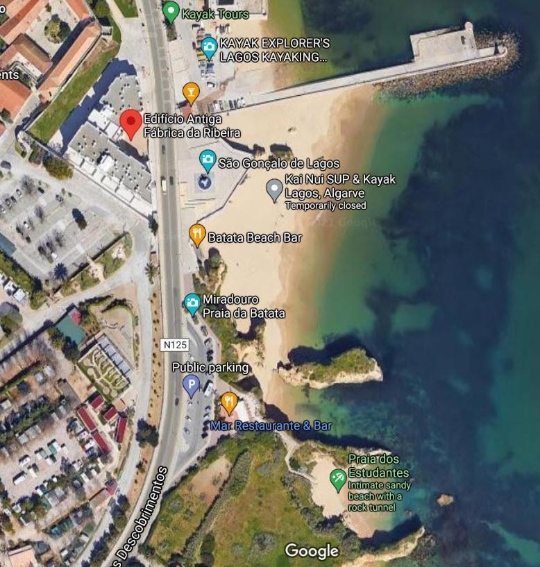 Potato Beach Apartment At Beach Front & Sea View Λάγος Εξωτερικό φωτογραφία